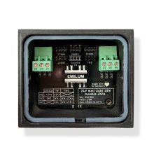 LED fali lámpa 24V, 10W, Tunable White, CRI90, IP54, fehér