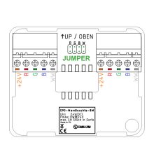LED fali lámpa 24V, 8W, RGBW/2700K, CRI90, IP54 fekete