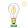 LED izzó 24V, 8W, 2700K, E27