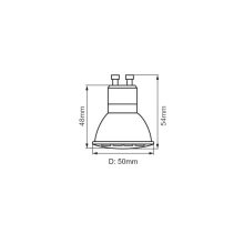 LED Retrofit Spot, 24V, 4W, 2700K, GU10