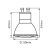 LED Retrofit Spot, 24V, 4W, 3000K, GU10
