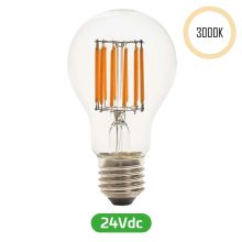 LED-Filament 24V, 8W, 3000K, E27
