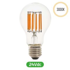 LED-Filament 24V, 8W, 3000K, E27