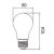 LED-Filament 24V, 8W, 3000K, E27