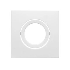   Swing Spot süllyesztett beépítőkeret – fehér, szögletes