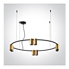 Sigo RD 10x7W MR16 GU10 110-240V fekete-bronz