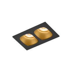 PIRRO CEILING REC 2.0 LED 2700K B-G