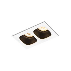 PIRRO CEILING REC 2.0 LED 3000K W-B